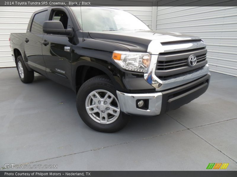 Black / Black 2014 Toyota Tundra SR5 Crewmax