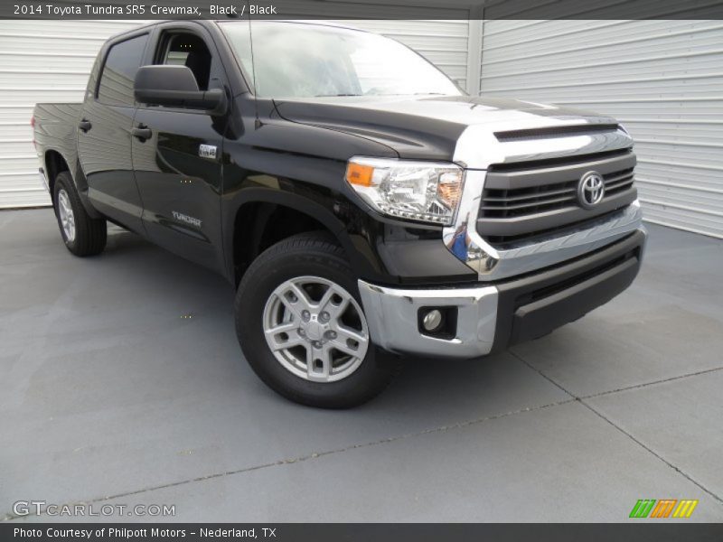 Black / Black 2014 Toyota Tundra SR5 Crewmax