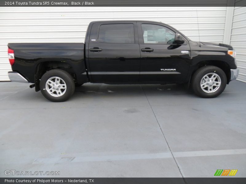Black / Black 2014 Toyota Tundra SR5 Crewmax