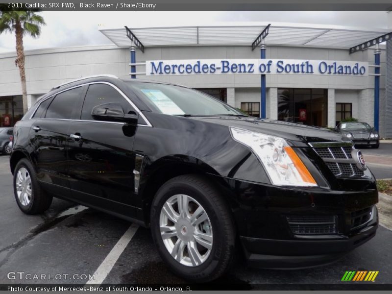 Black Raven / Shale/Ebony 2011 Cadillac SRX FWD