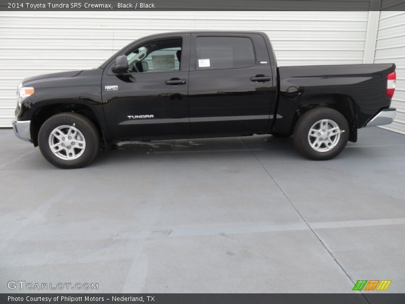 Black / Black 2014 Toyota Tundra SR5 Crewmax