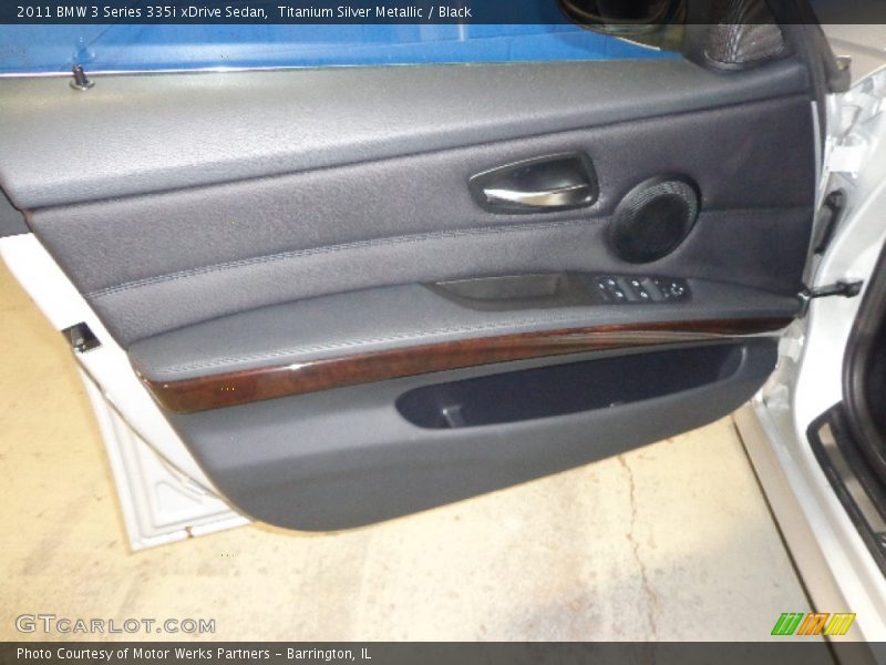 Titanium Silver Metallic / Black 2011 BMW 3 Series 335i xDrive Sedan