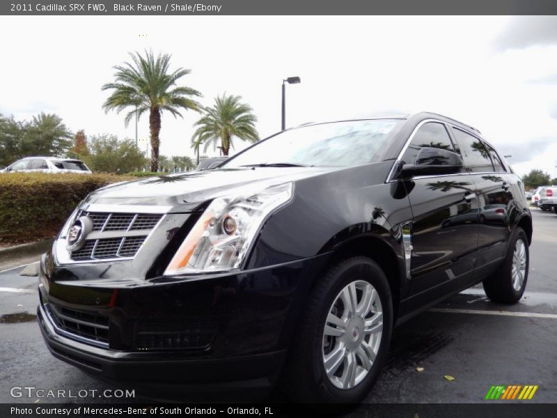 Black Raven / Shale/Ebony 2011 Cadillac SRX FWD