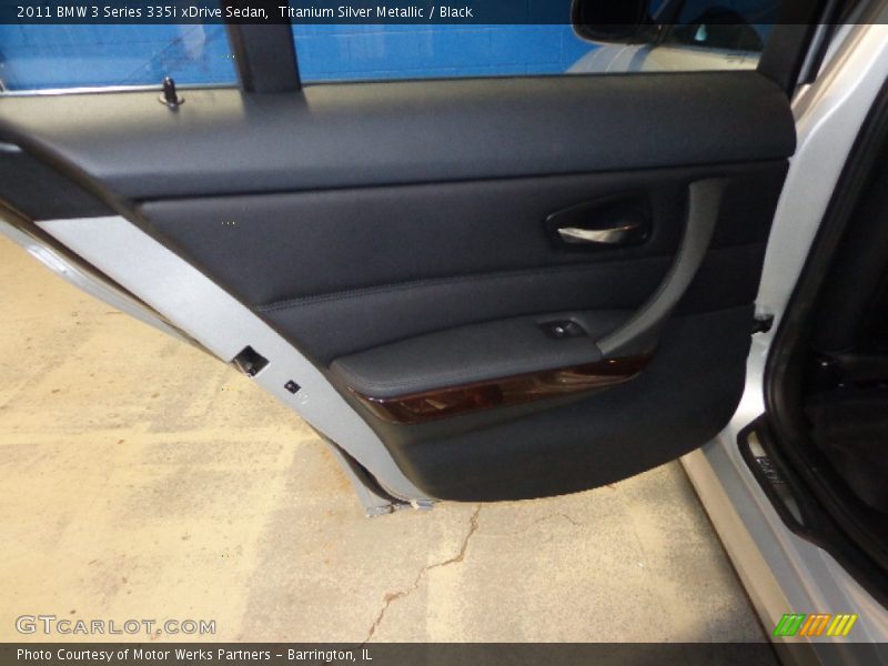 Titanium Silver Metallic / Black 2011 BMW 3 Series 335i xDrive Sedan