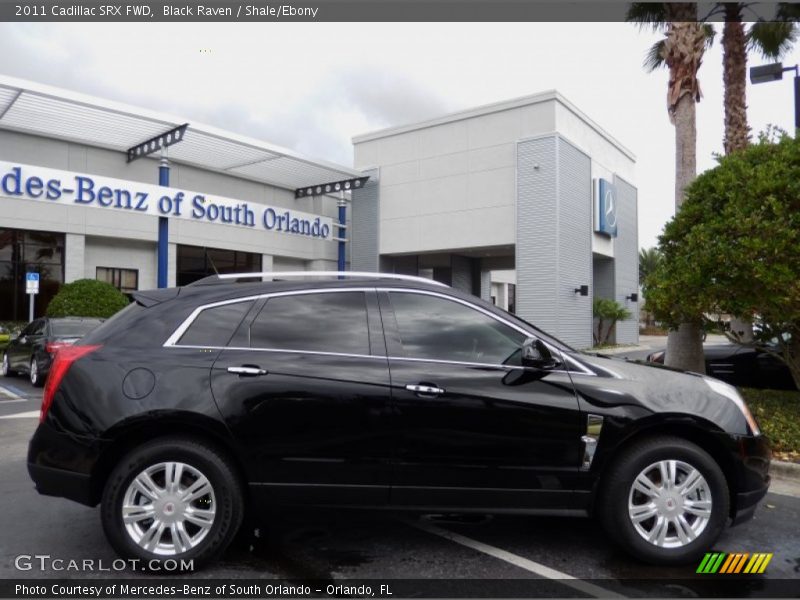 Black Raven / Shale/Ebony 2011 Cadillac SRX FWD