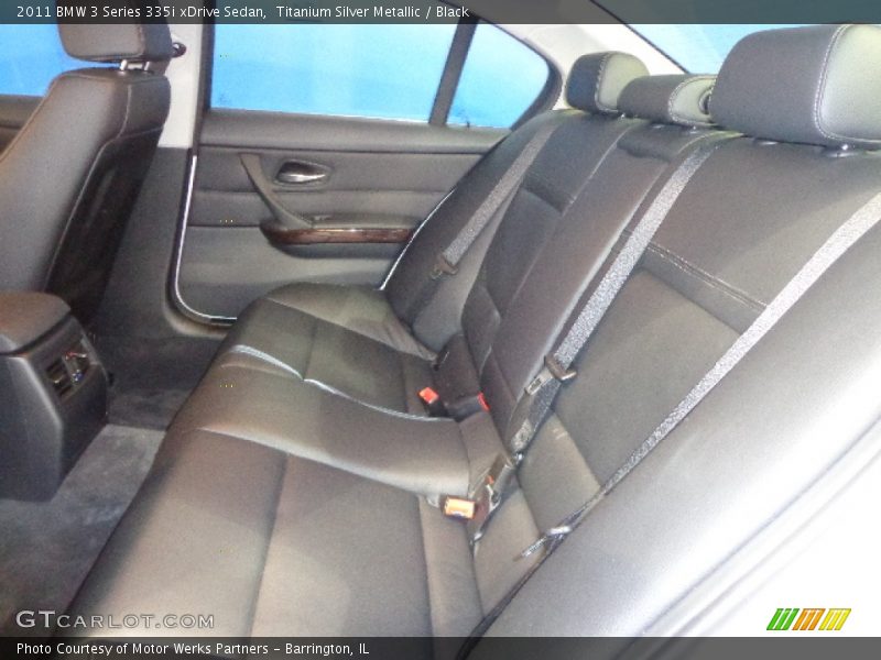 Titanium Silver Metallic / Black 2011 BMW 3 Series 335i xDrive Sedan