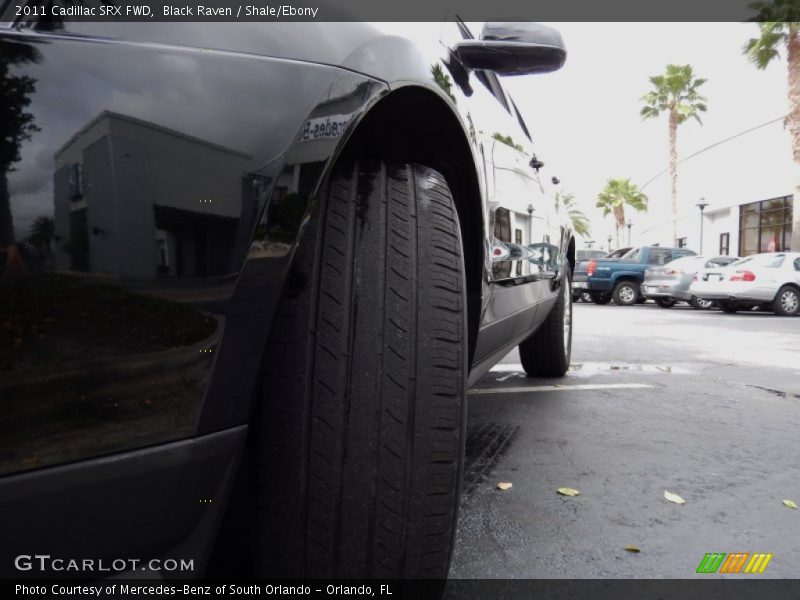 Black Raven / Shale/Ebony 2011 Cadillac SRX FWD