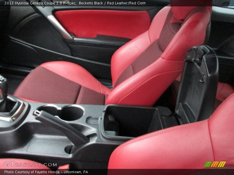 Becketts Black / Red Leather/Red Cloth 2013 Hyundai Genesis Coupe 3.8 R-Spec