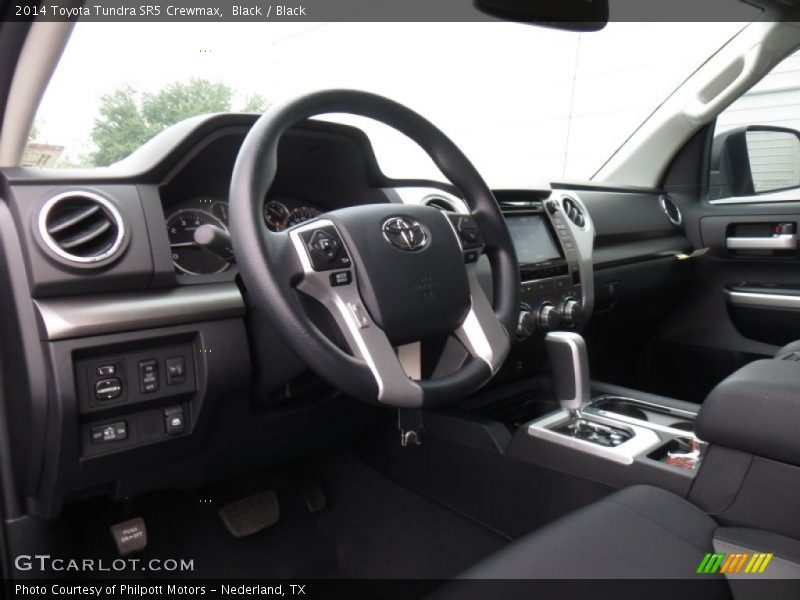 Black / Black 2014 Toyota Tundra SR5 Crewmax