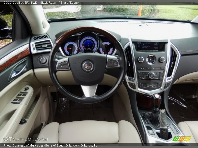Black Raven / Shale/Ebony 2011 Cadillac SRX FWD