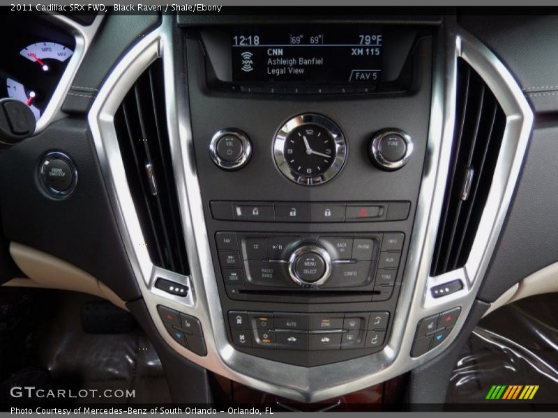 Black Raven / Shale/Ebony 2011 Cadillac SRX FWD