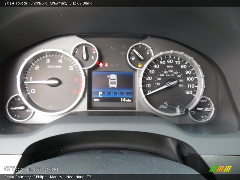Black / Black 2014 Toyota Tundra SR5 Crewmax