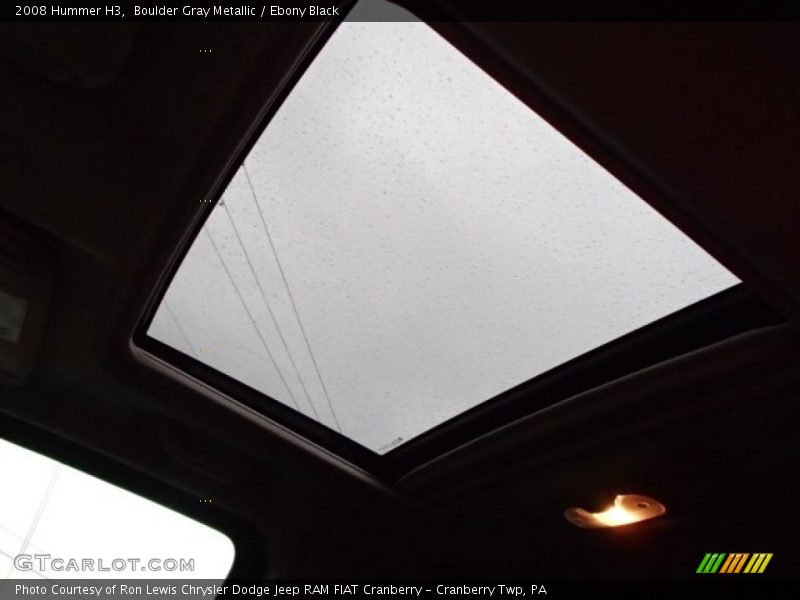 Boulder Gray Metallic / Ebony Black 2008 Hummer H3