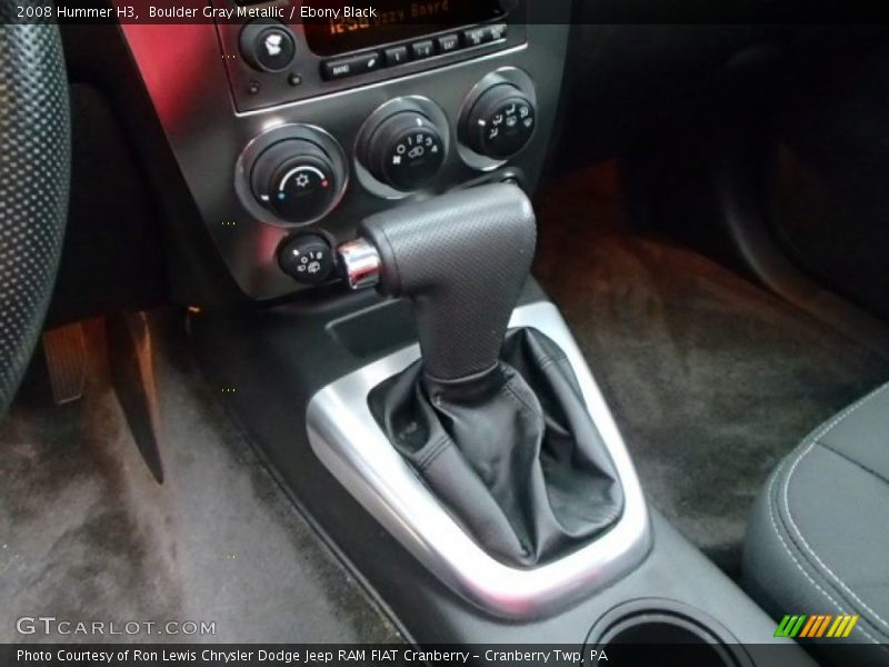 Boulder Gray Metallic / Ebony Black 2008 Hummer H3