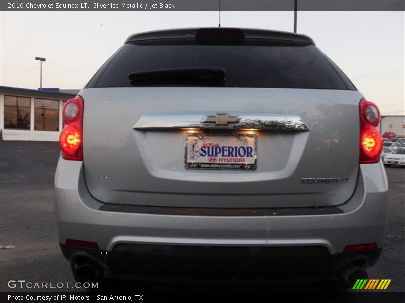 Silver Ice Metallic / Jet Black 2010 Chevrolet Equinox LT
