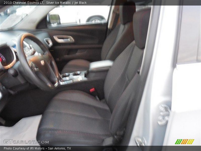 Silver Ice Metallic / Jet Black 2010 Chevrolet Equinox LT