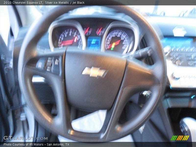 Silver Ice Metallic / Jet Black 2010 Chevrolet Equinox LT