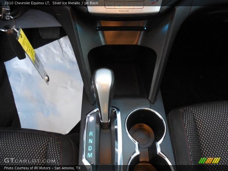 Silver Ice Metallic / Jet Black 2010 Chevrolet Equinox LT
