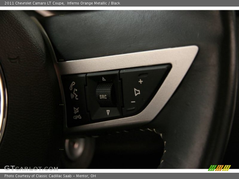Inferno Orange Metallic / Black 2011 Chevrolet Camaro LT Coupe