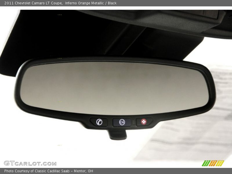 Inferno Orange Metallic / Black 2011 Chevrolet Camaro LT Coupe
