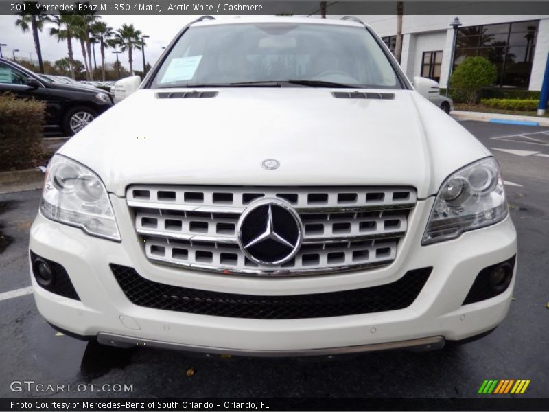 Arctic White / Cashmere 2011 Mercedes-Benz ML 350 4Matic