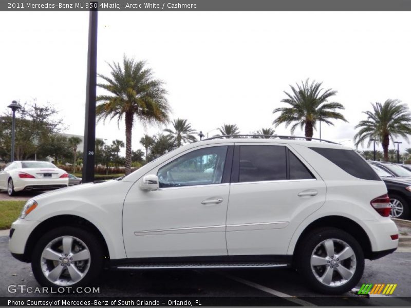 Arctic White / Cashmere 2011 Mercedes-Benz ML 350 4Matic