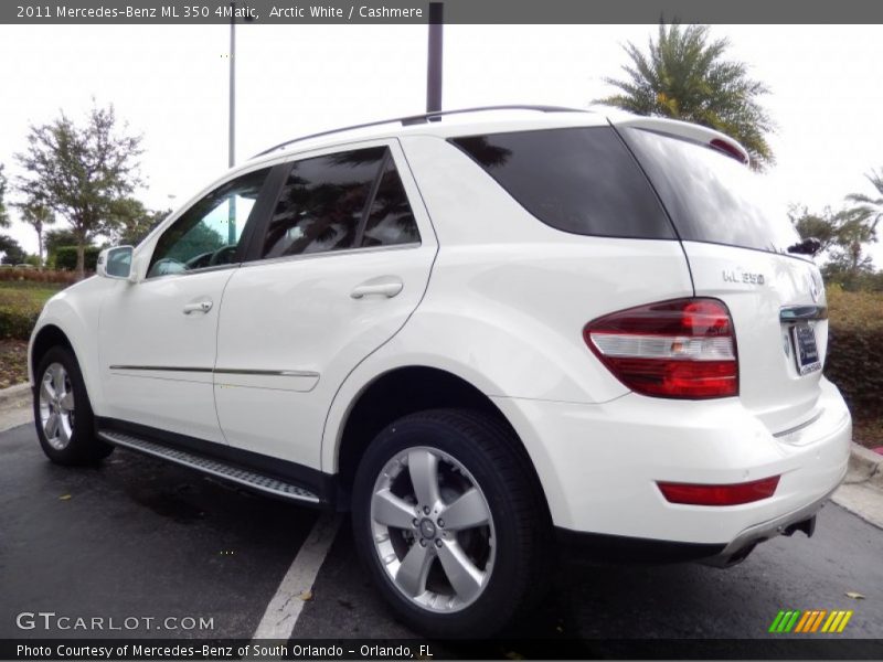 Arctic White / Cashmere 2011 Mercedes-Benz ML 350 4Matic