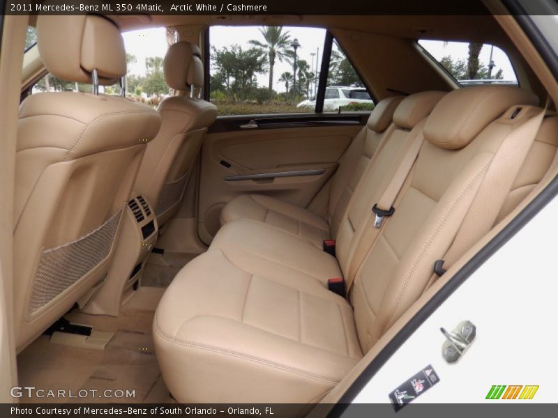 Arctic White / Cashmere 2011 Mercedes-Benz ML 350 4Matic