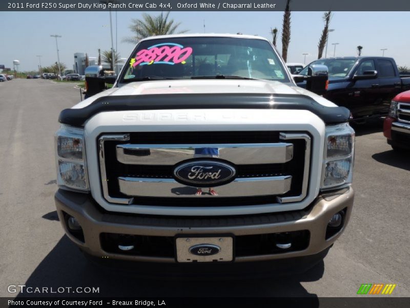 Oxford White / Chaparral Leather 2011 Ford F250 Super Duty King Ranch Crew Cab 4x4