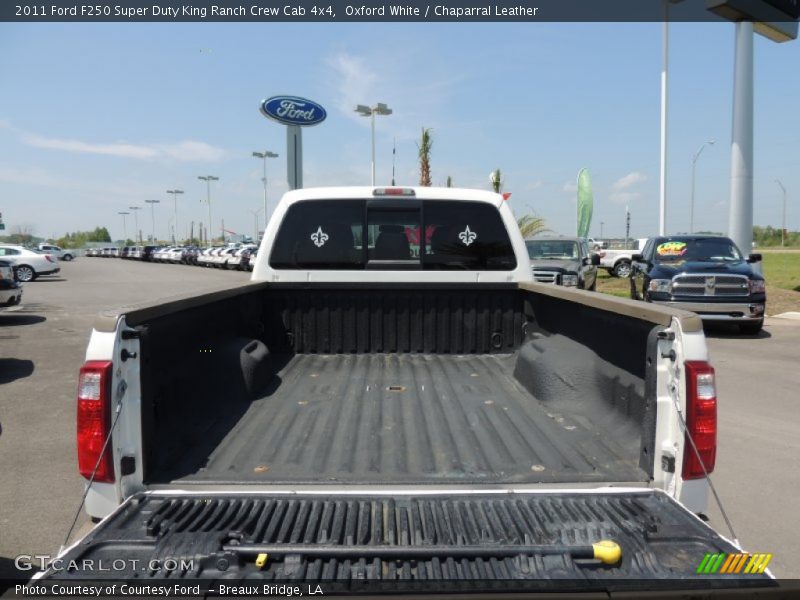 Oxford White / Chaparral Leather 2011 Ford F250 Super Duty King Ranch Crew Cab 4x4
