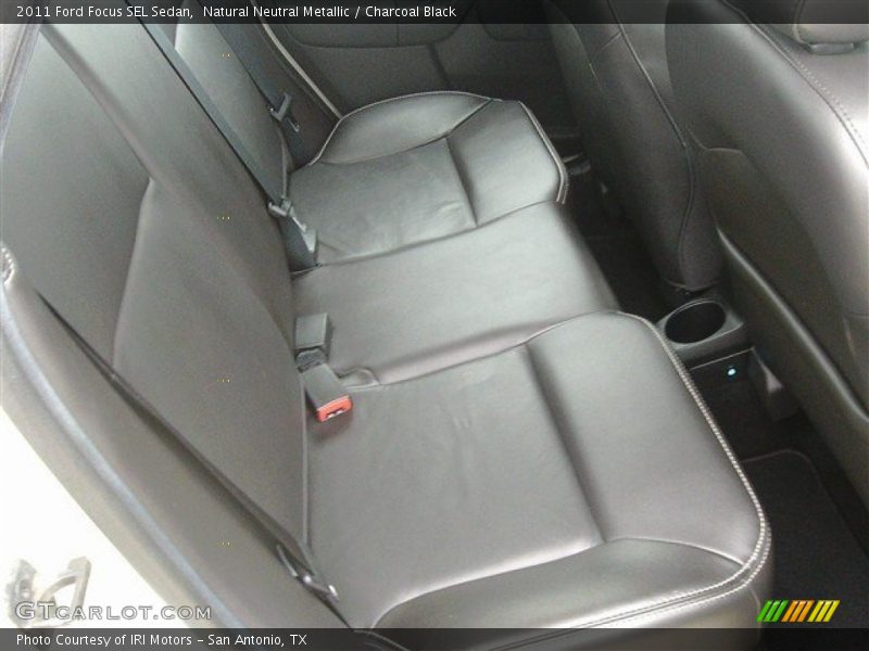 Natural Neutral Metallic / Charcoal Black 2011 Ford Focus SEL Sedan