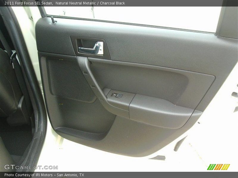 Natural Neutral Metallic / Charcoal Black 2011 Ford Focus SEL Sedan