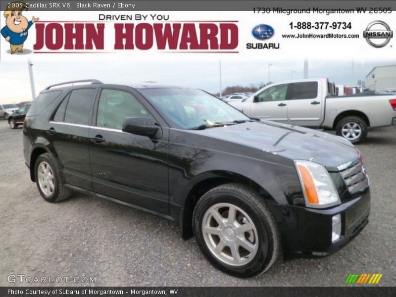 Black Raven / Ebony 2005 Cadillac SRX V6