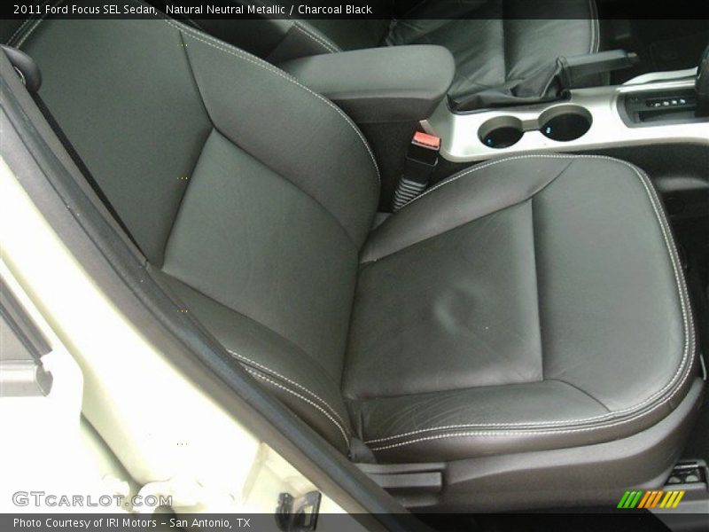Natural Neutral Metallic / Charcoal Black 2011 Ford Focus SEL Sedan