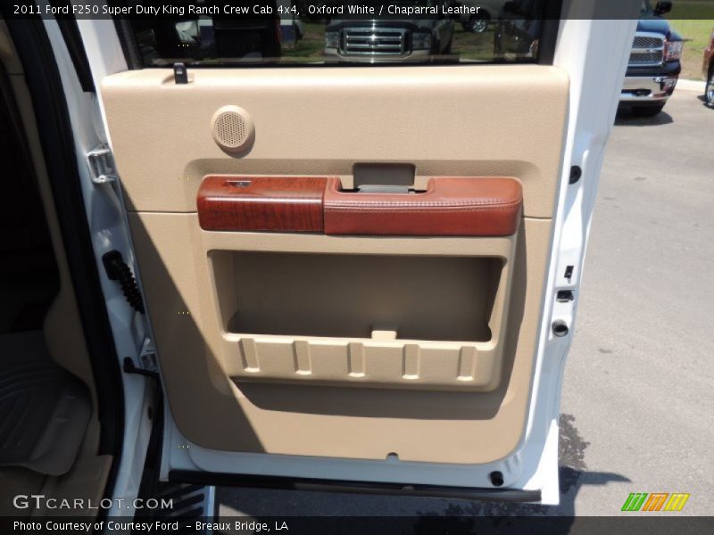 Oxford White / Chaparral Leather 2011 Ford F250 Super Duty King Ranch Crew Cab 4x4