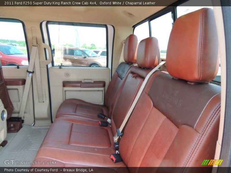 Oxford White / Chaparral Leather 2011 Ford F250 Super Duty King Ranch Crew Cab 4x4