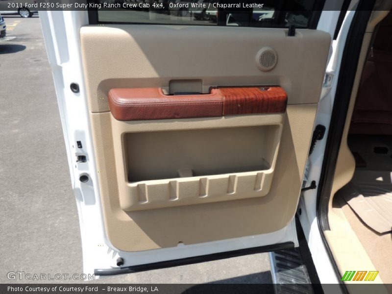 Oxford White / Chaparral Leather 2011 Ford F250 Super Duty King Ranch Crew Cab 4x4