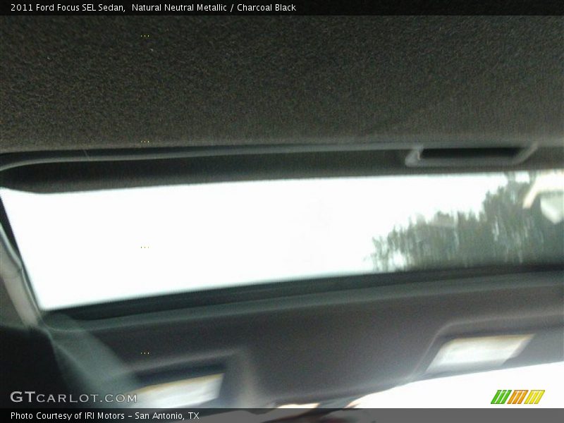Natural Neutral Metallic / Charcoal Black 2011 Ford Focus SEL Sedan