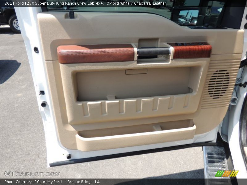 Oxford White / Chaparral Leather 2011 Ford F250 Super Duty King Ranch Crew Cab 4x4