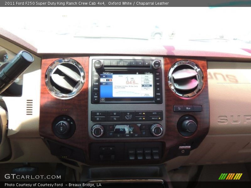 Oxford White / Chaparral Leather 2011 Ford F250 Super Duty King Ranch Crew Cab 4x4