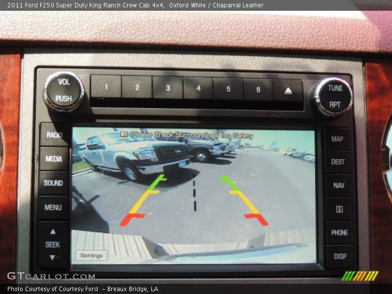 Oxford White / Chaparral Leather 2011 Ford F250 Super Duty King Ranch Crew Cab 4x4