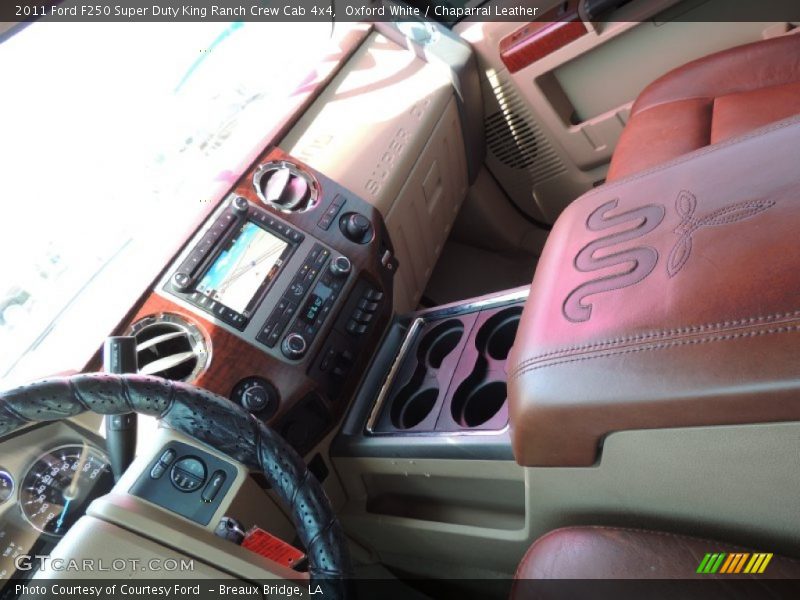 Oxford White / Chaparral Leather 2011 Ford F250 Super Duty King Ranch Crew Cab 4x4