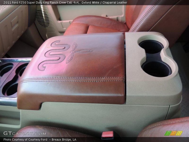 Oxford White / Chaparral Leather 2011 Ford F250 Super Duty King Ranch Crew Cab 4x4