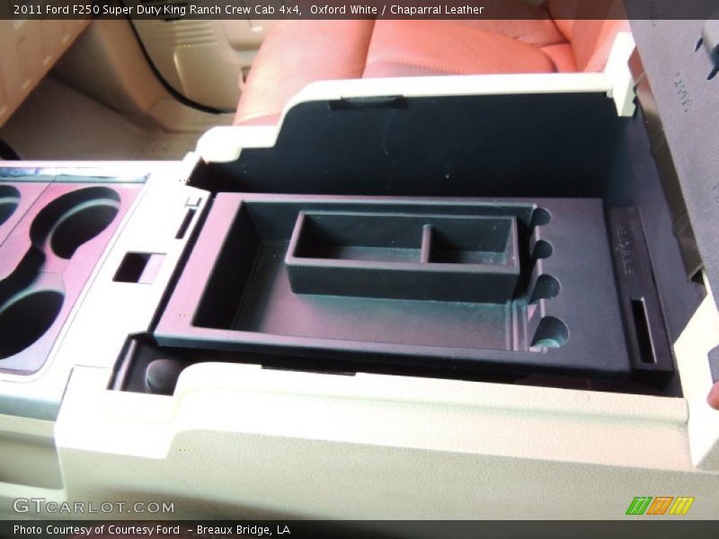 Oxford White / Chaparral Leather 2011 Ford F250 Super Duty King Ranch Crew Cab 4x4