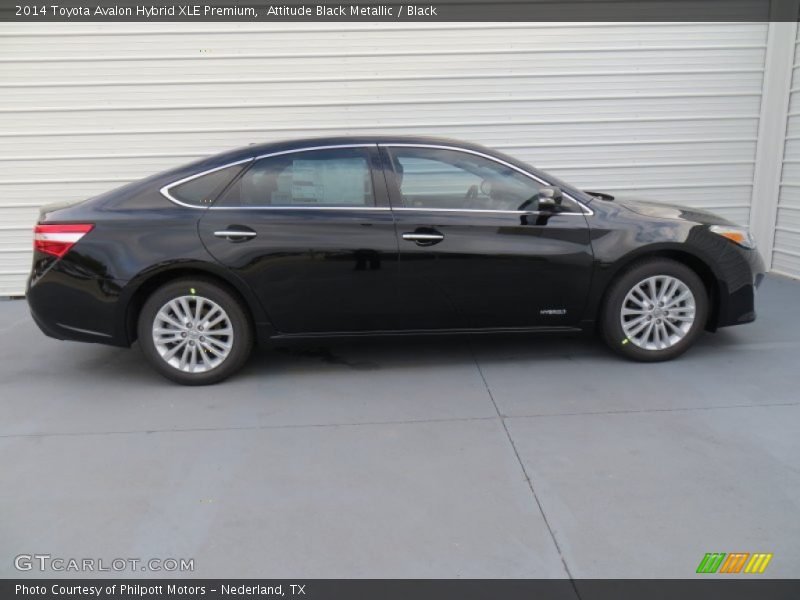  2014 Avalon Hybrid XLE Premium Attitude Black Metallic