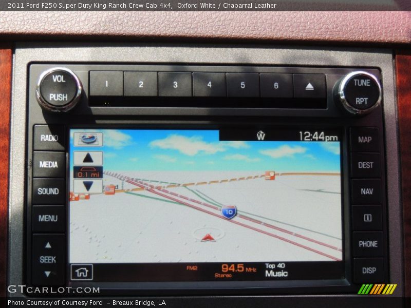 Oxford White / Chaparral Leather 2011 Ford F250 Super Duty King Ranch Crew Cab 4x4