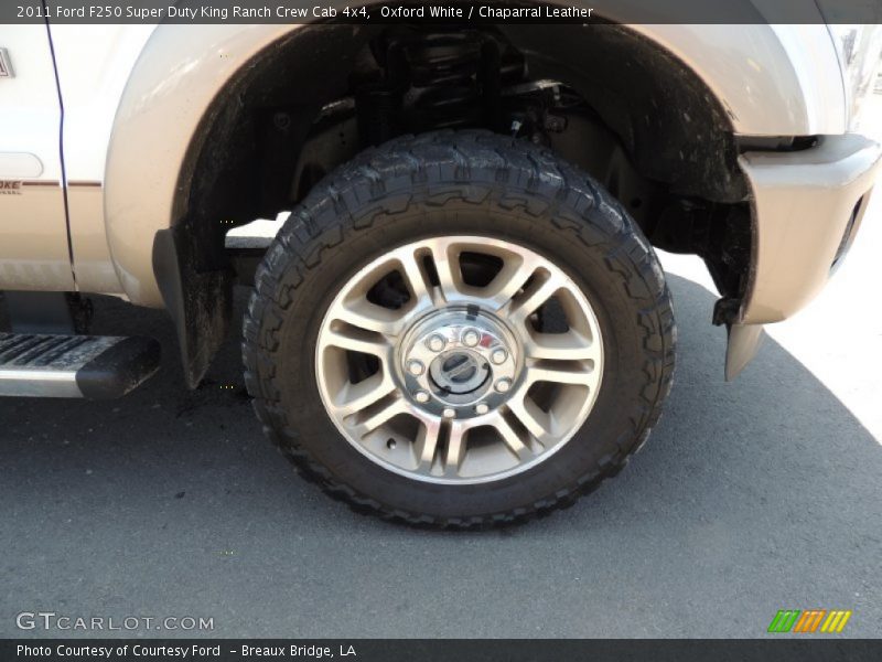 Oxford White / Chaparral Leather 2011 Ford F250 Super Duty King Ranch Crew Cab 4x4