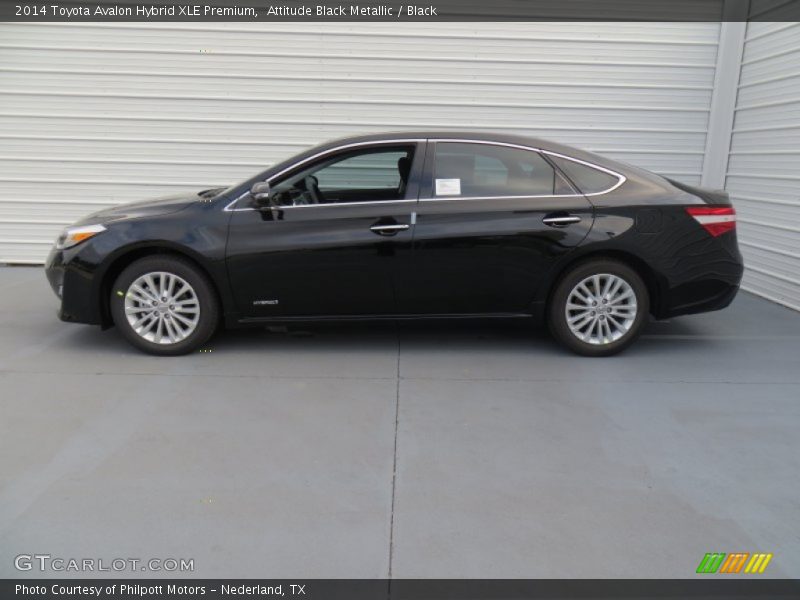  2014 Avalon Hybrid XLE Premium Attitude Black Metallic
