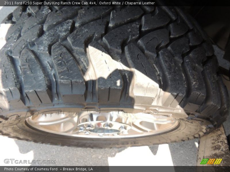 Oxford White / Chaparral Leather 2011 Ford F250 Super Duty King Ranch Crew Cab 4x4