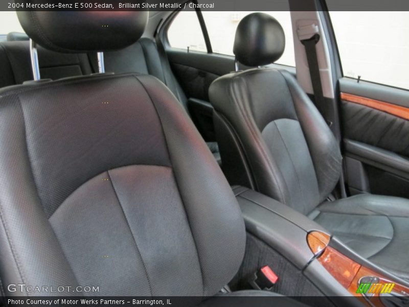 Brilliant Silver Metallic / Charcoal 2004 Mercedes-Benz E 500 Sedan
